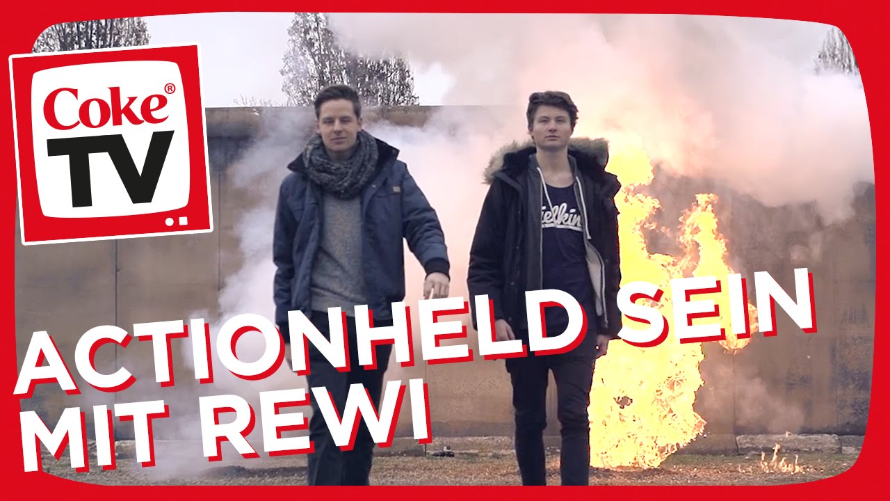 Dner und Rewi als Actionheld | #CokeTV Moment