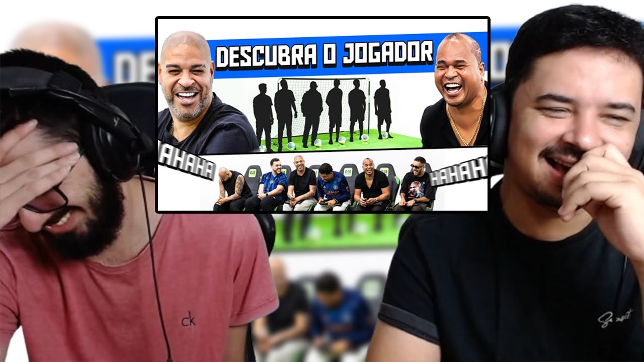 QUEM &Eacute; O JOGADOR PROFISSIONAL? Feat. Adriano Imperador e Alo&iacute;sio Chulapa | REACT