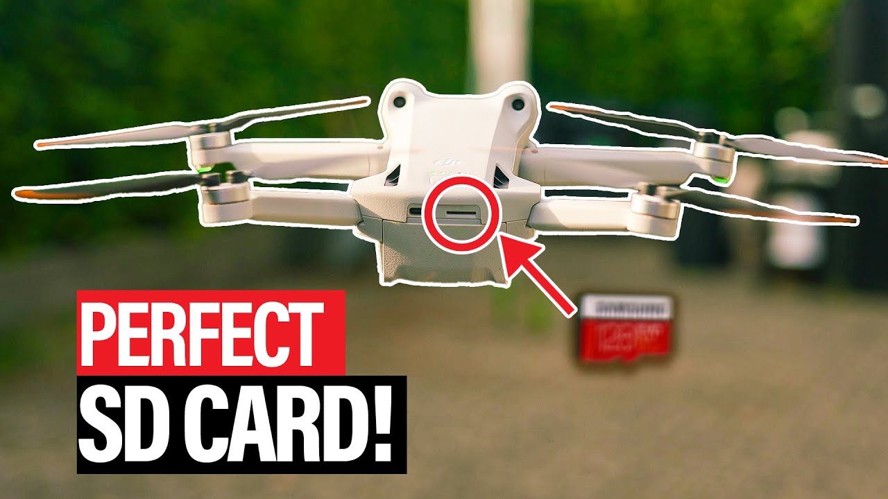 Выберите лучшую SD-карту для вашего DJI Mini 3 Pro