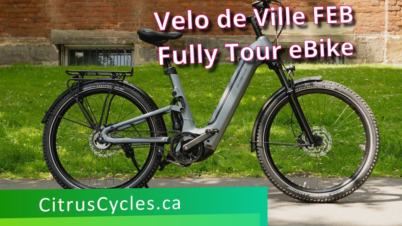 Velo de Ville FEB 990 Enviolo Fully Tour eBike Preview: Full Suspension German eBike
