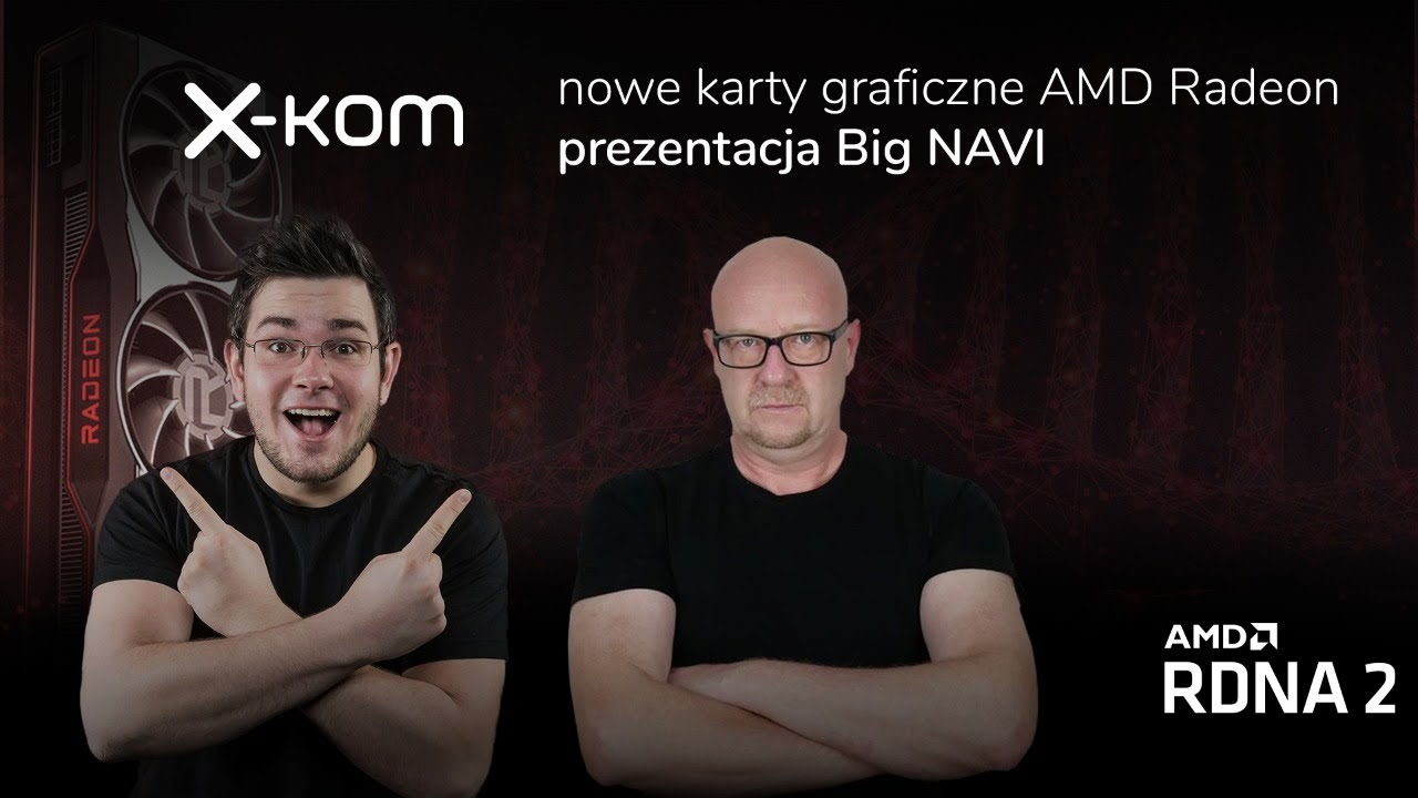 Radeony 6000 nadchodzą! Prezentacja Big NAVI z Blackwhite i Ziemniakiem 🔥🔥🔥