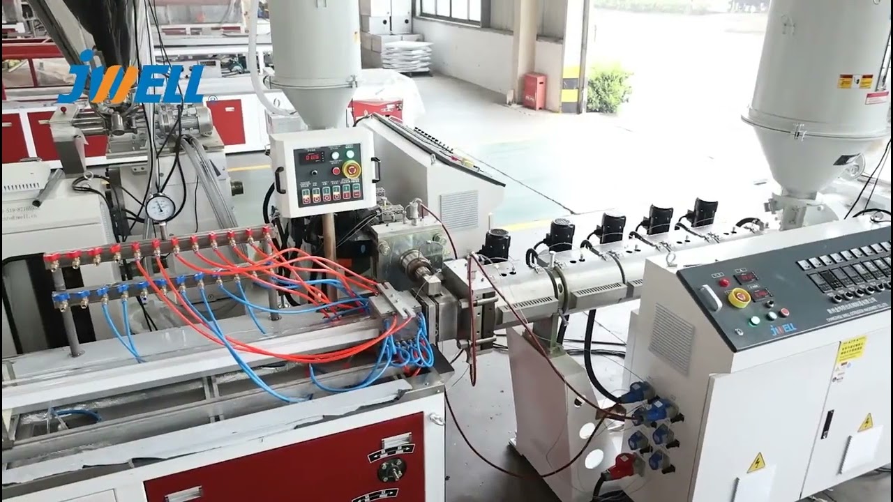 #PC lampshade profile extrusion line #Jwell
