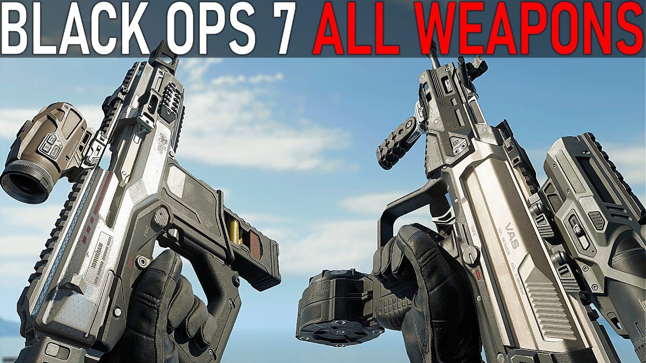 COD Black Ops 7 - All Weapons