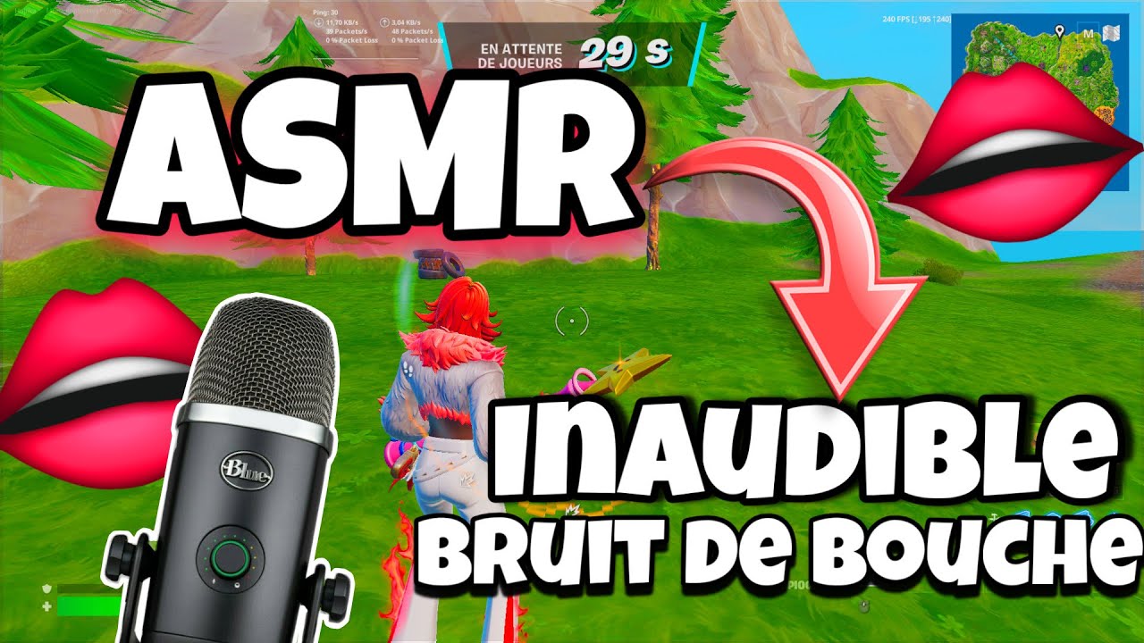 ASMR Français • INAUDIBLE ET BRUITS DE BOUCHE intenses 😴👄 (Le meilleur combo)