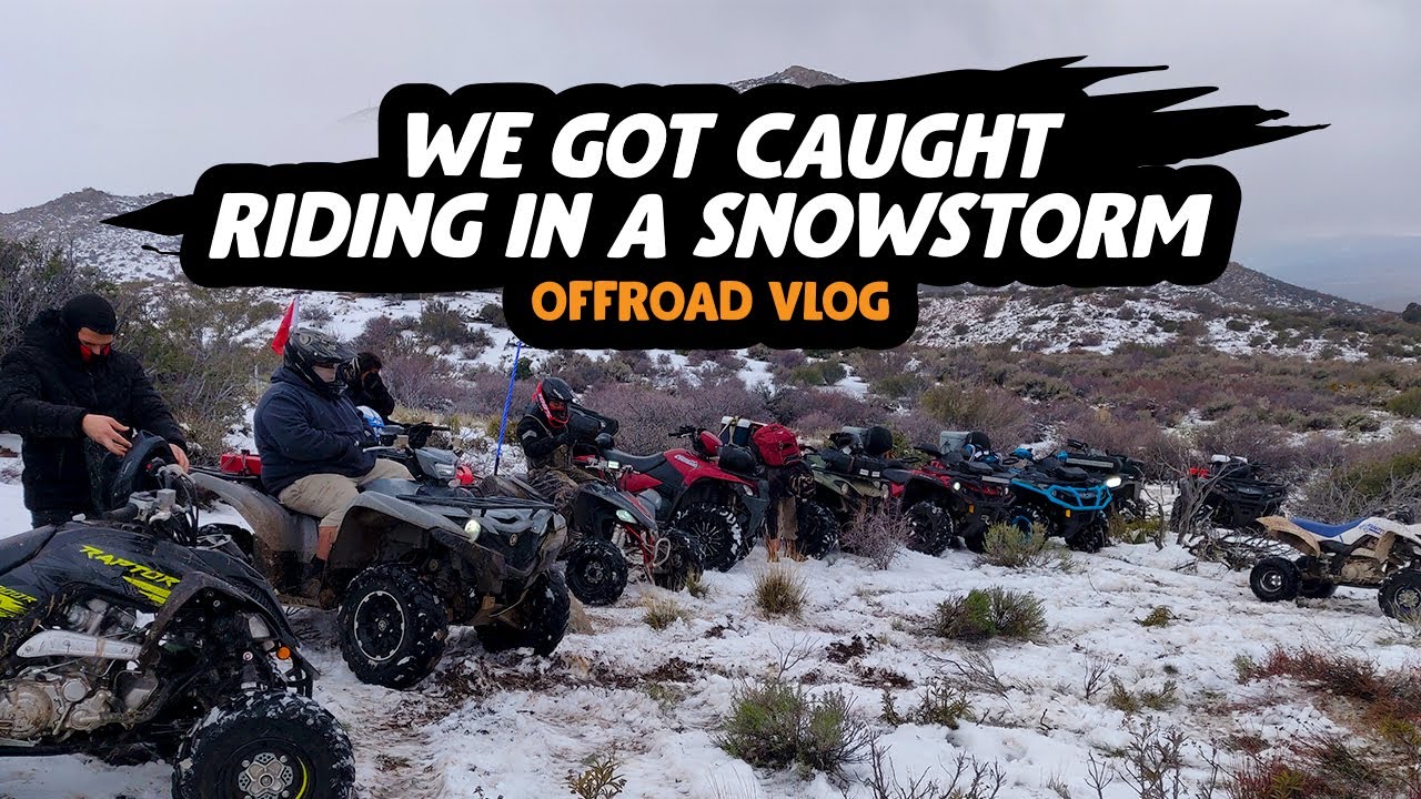 Snowstorm Made Us Turn Back from Big Bear