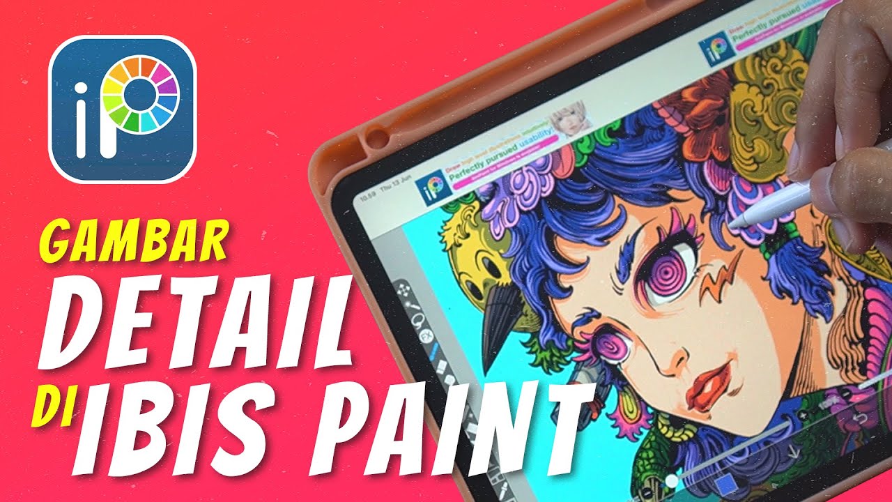 GAMBAR DETAIL DI APLIKASI IBIS PAINT!!
