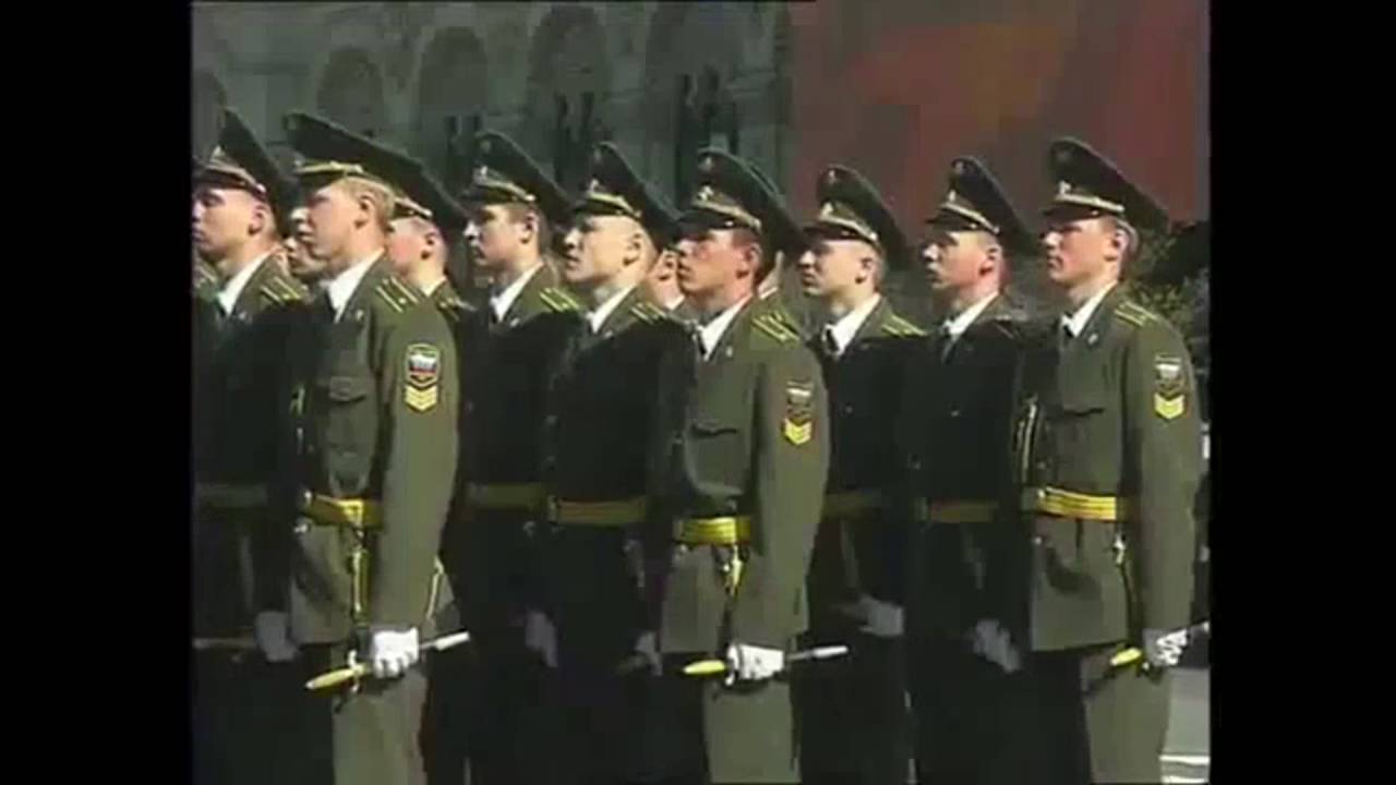 Russian Anthem - 2003 Moscow Victory Day Parade