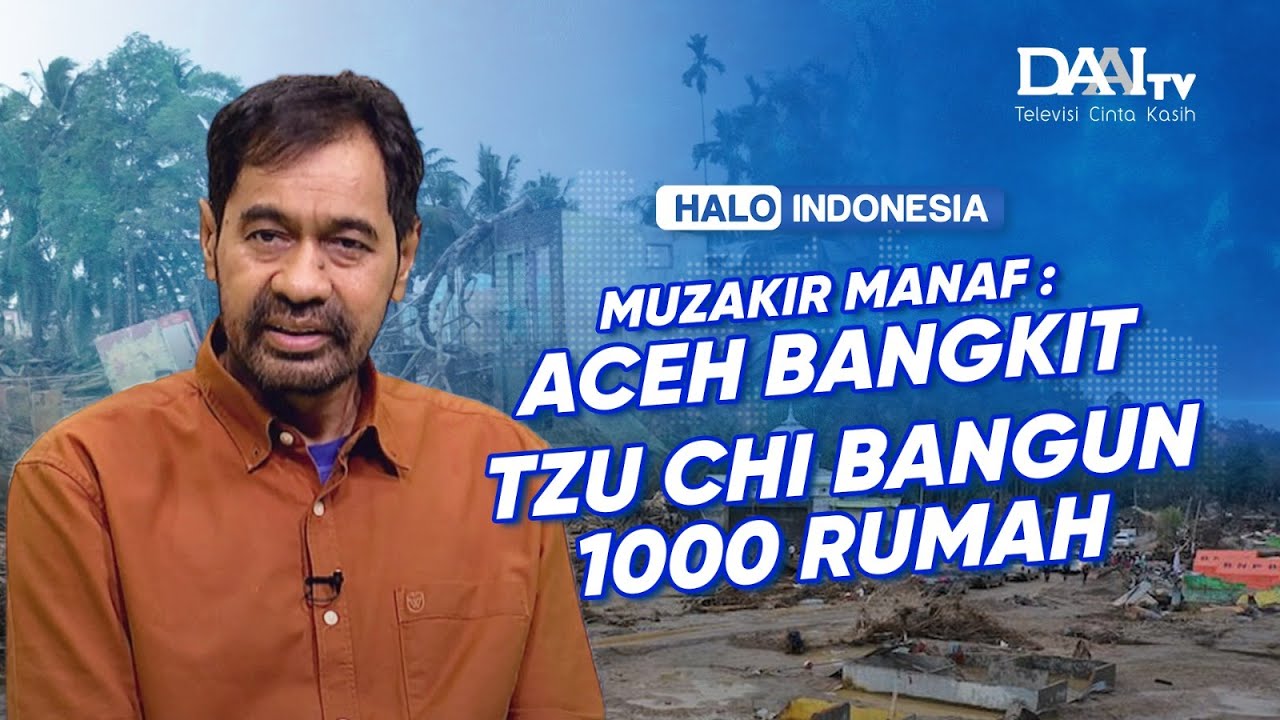 Muzakir Manaf Sambut Baik Pembangunan 1000 Huntap Penyintas Banjir Aceh | Halo Indonesia