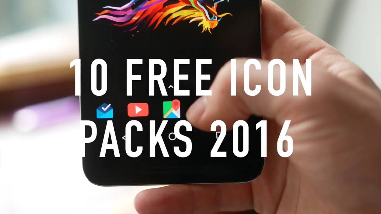 Top 10 Best FREE Icon Packs Android 2016 | Samsung, HTC, LG, Nexus, etc.