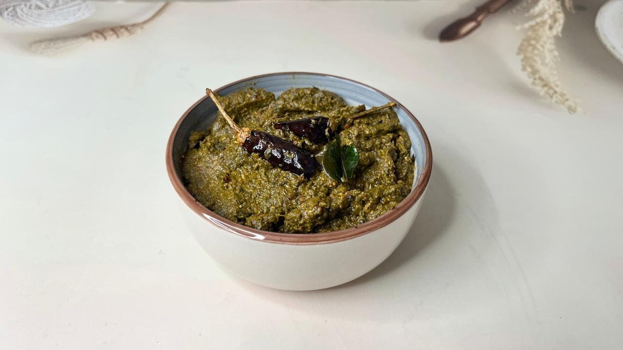 గంగవల్లి చట్నీ 🌿| healthy and tasty Gangavalli Chutney | Easy recipe