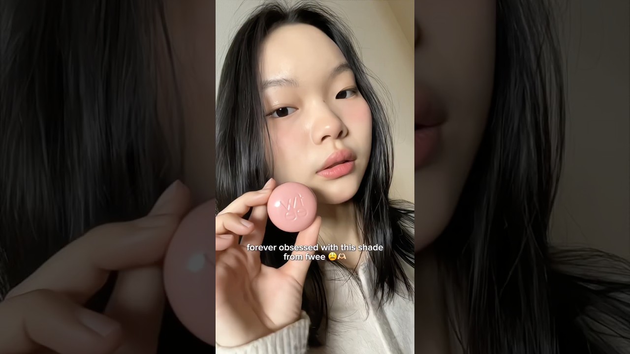 🌷Fwee pudding pot shade ND04 My #fwee #blushhack #kbeauty #koreanmakeup #shorts #fyp