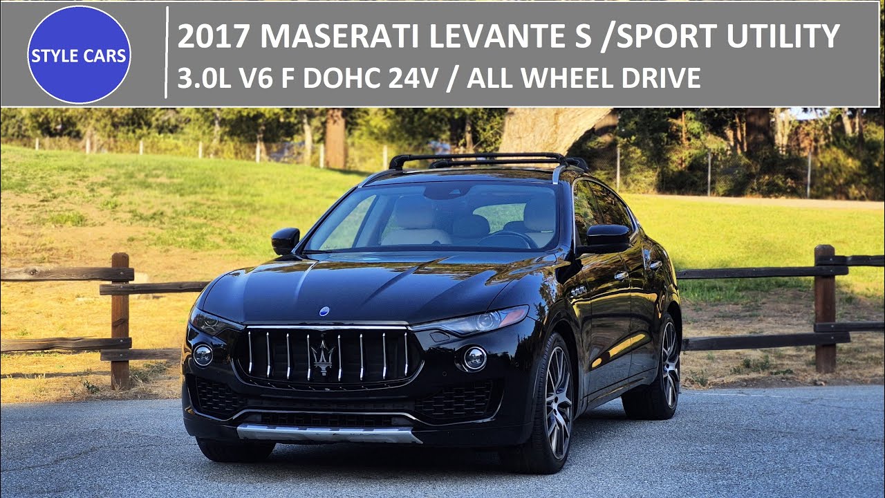 2017 MASERATI LEVANTE S Exterior & Interior