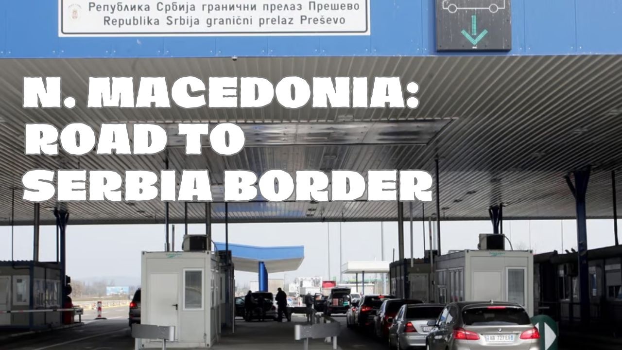 Driving in North Macedonia 🇲🇰 | Demir Kapija to Tabanovce Border (4K Real Time Road Trip)