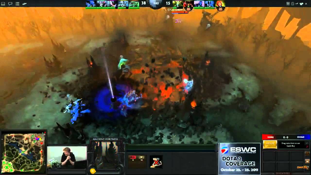 Monkeybussiness vs EHOME @ ESWC 2011 Group A Round 4 Part 2