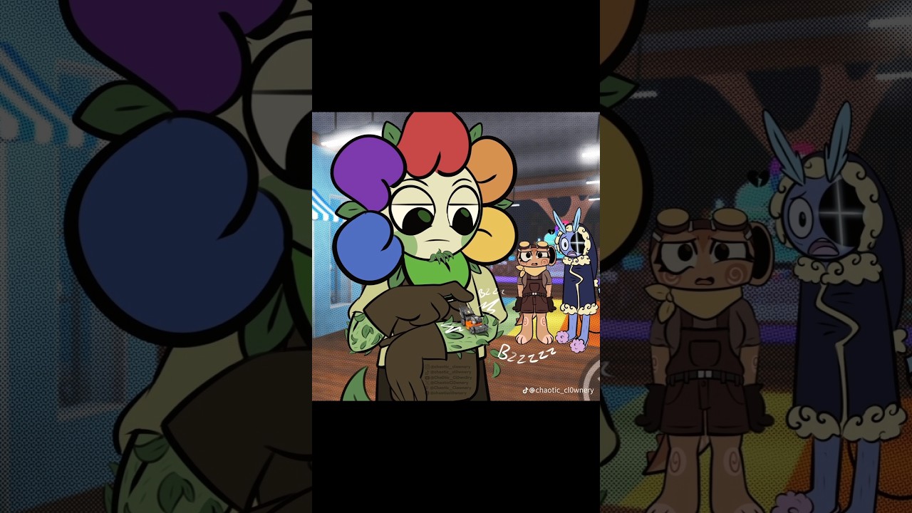 Денди бреется! Отвратительное создание. 🌼🥹 | Dandy's World Comic Dub | #dandysworld #comicdub