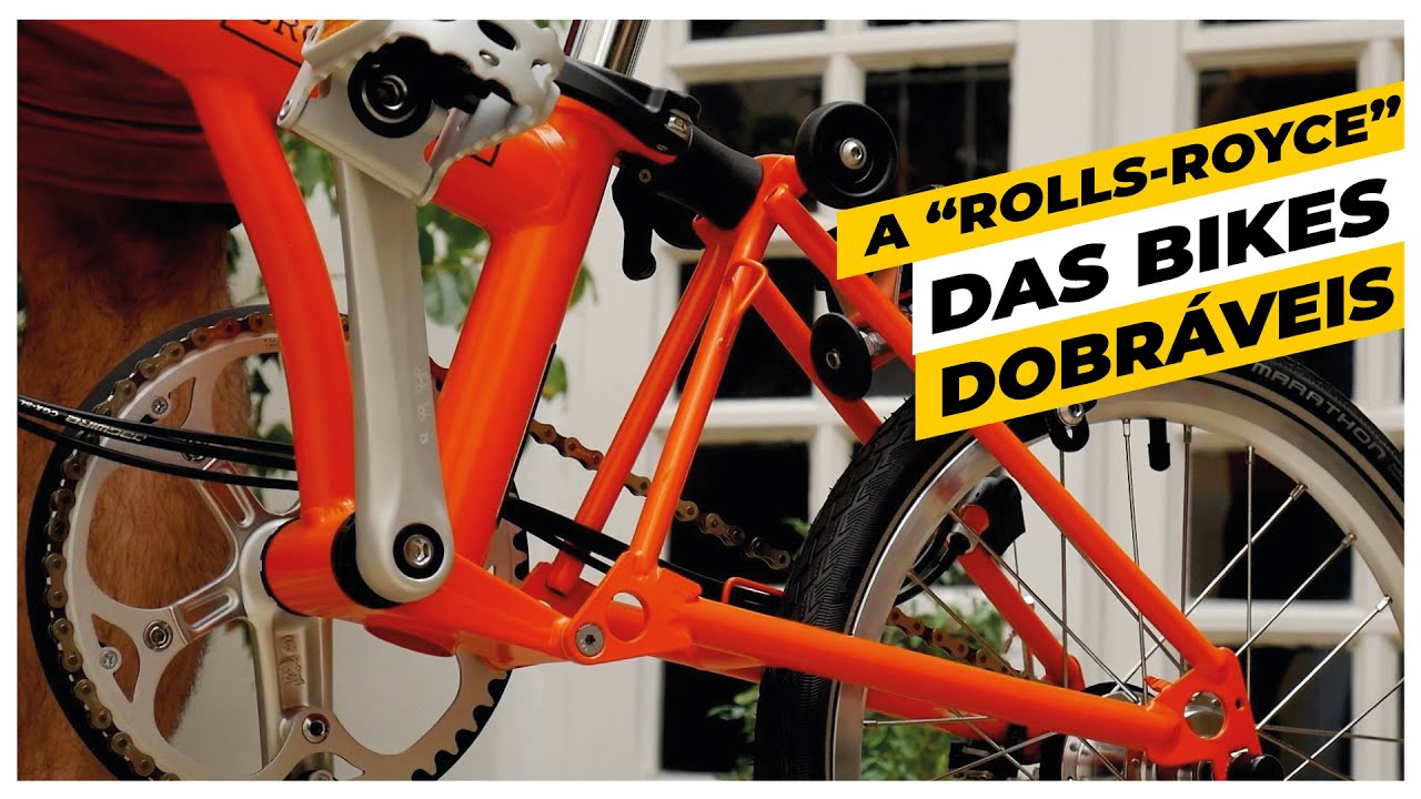 A Rolls-Royce das bikes dobráveis. Brompton aro 16