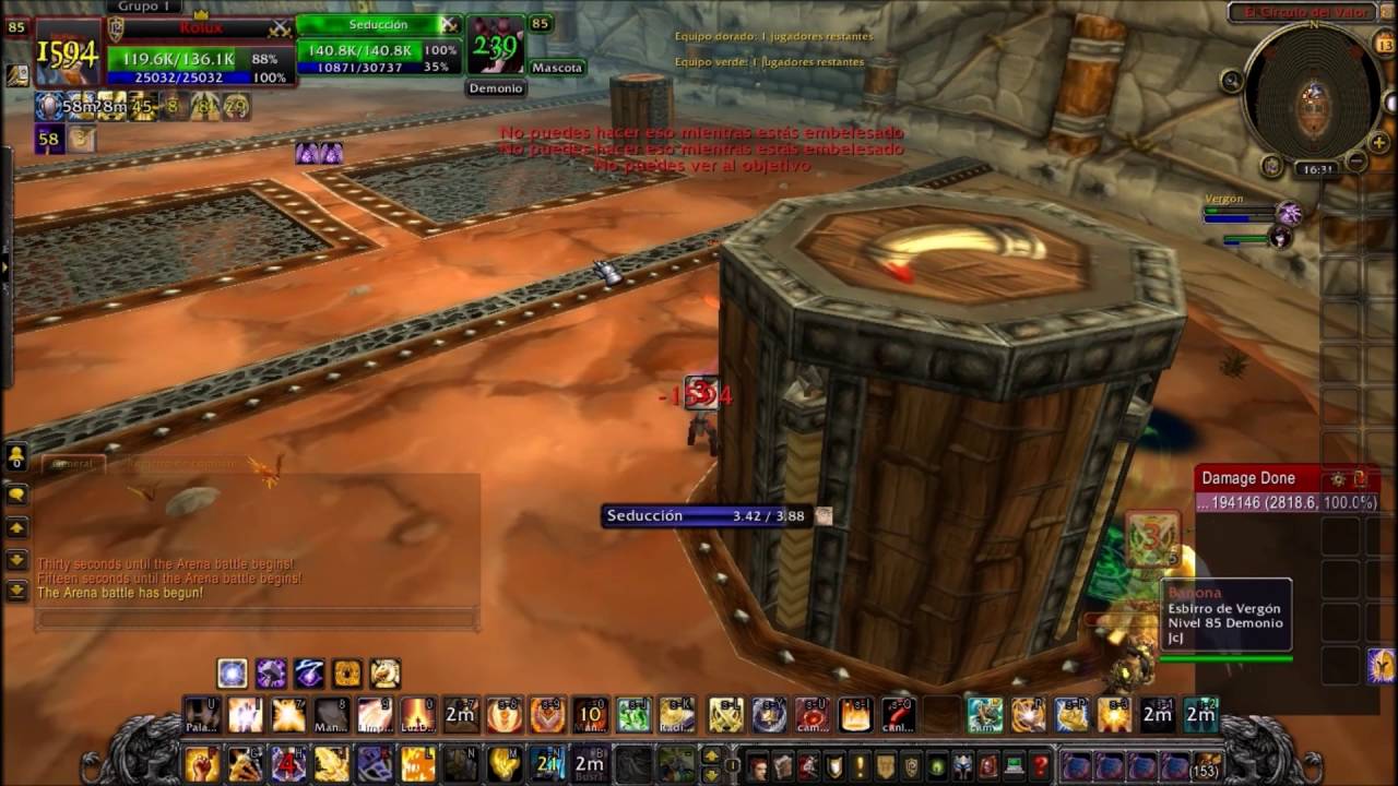 Paladin reprension pvp 4.3.4 en Bg y arenas!