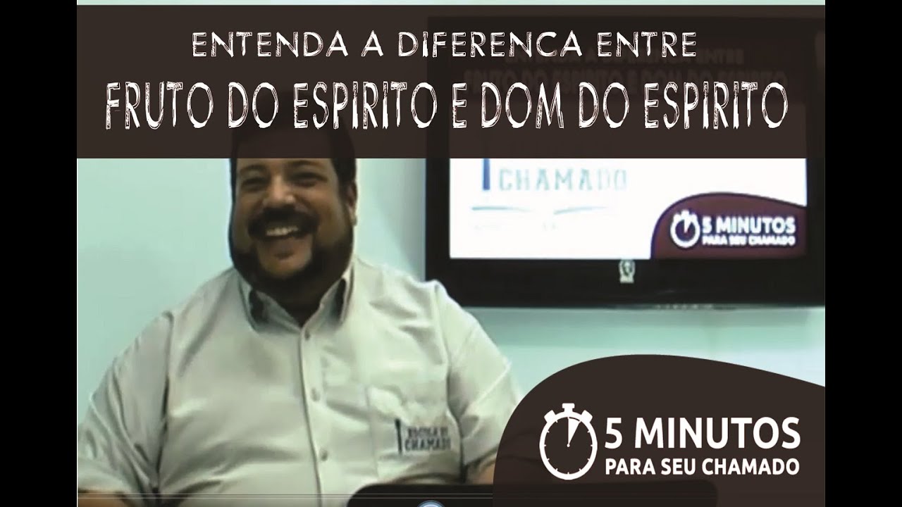Fruto do Espírito x Dom do Espírito - Ensinos Bíblicos - Aula 8 - Prof. Robert Amorim
