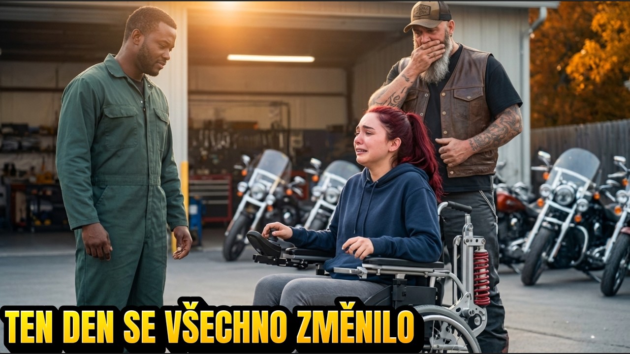 Chudý mechanik dopřeje zázrak postižené dceři motorkáře
