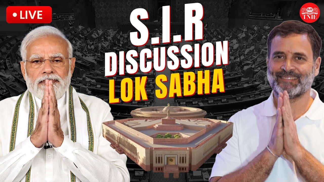🔴Live | Lok Sabha | Parliament Winter Session | SIR Discussion | Modi | Rahul Gandhi