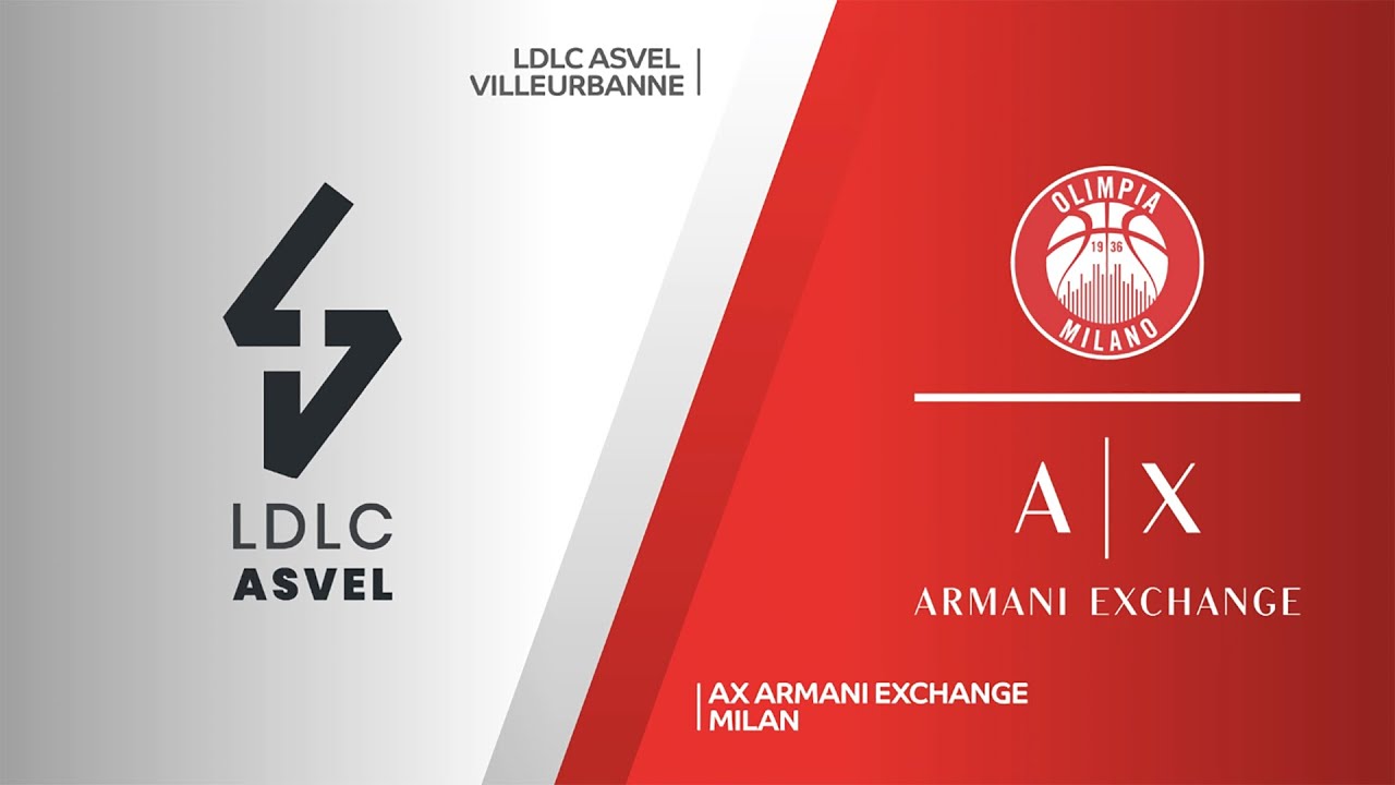 LC ASVEL Villeurbanne-AX Armani Exchange Milan Highlights | Turkish Airlines EuroLeague, RS Round 24