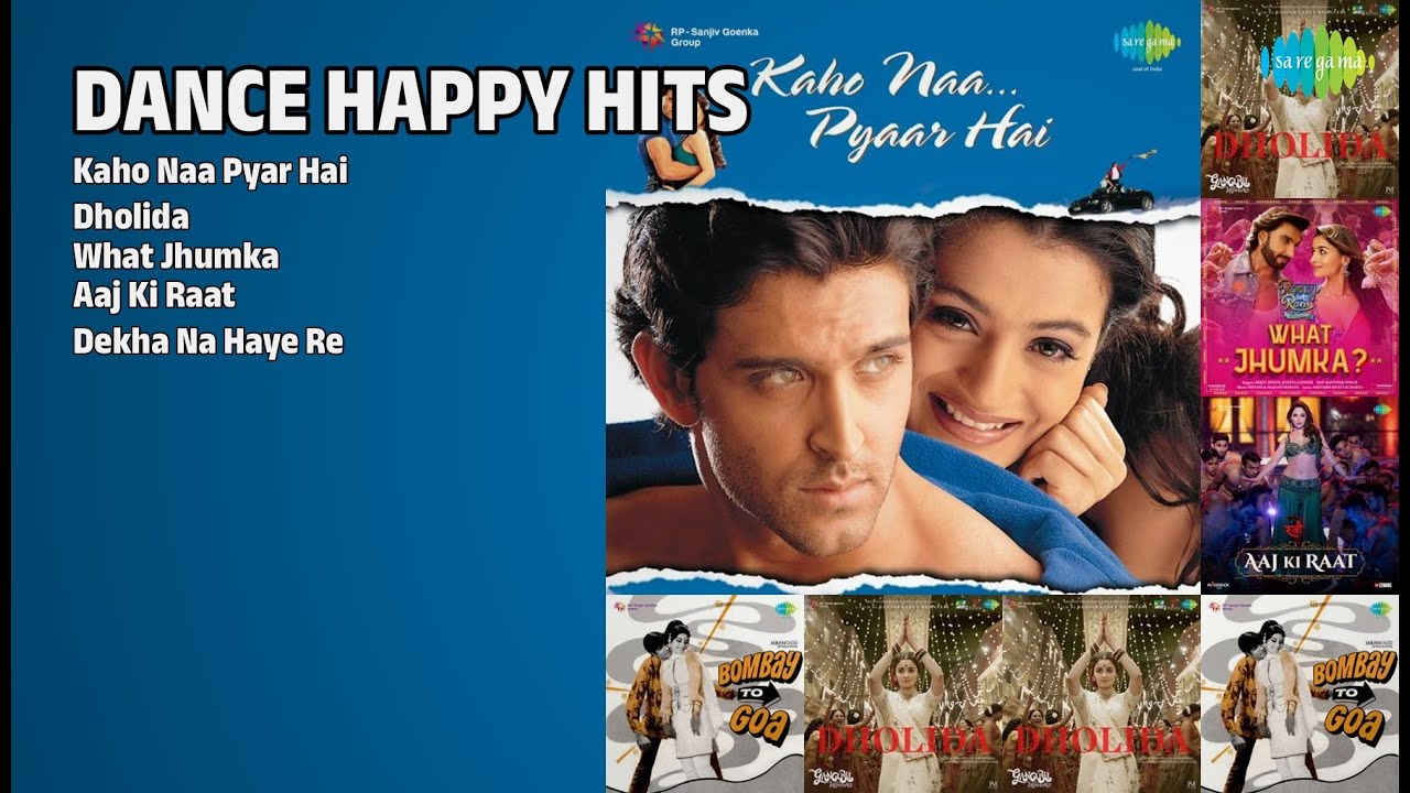 डांस हैप्पी हिट्स 2024 | Madhubanti Bagchi Songs | Kaho Naa Pyar Hai | Dholida | What Jhumka