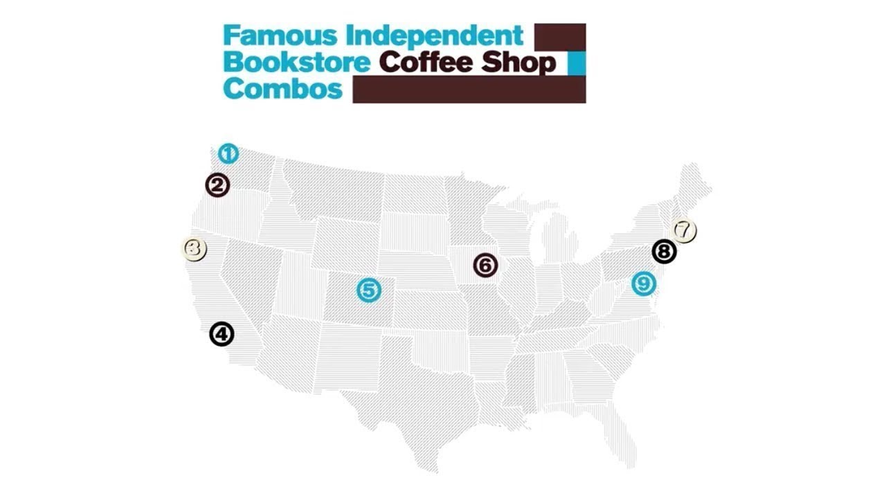 9 Famous Independent Bookstore Coffee Shop Combos