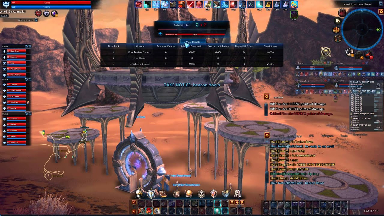 TERA, alliance conflict