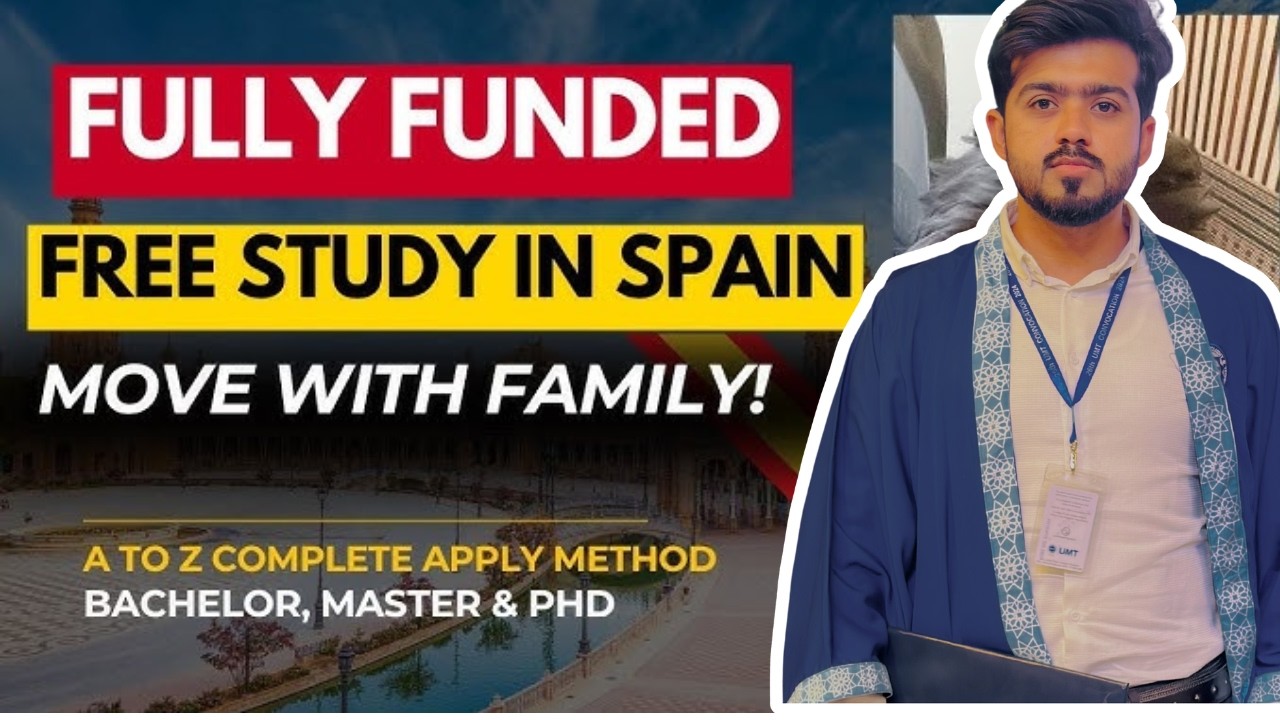 Free Study in Spain 2026 | Fully Funded Scholarships for Pakistani Students | University of Madrid