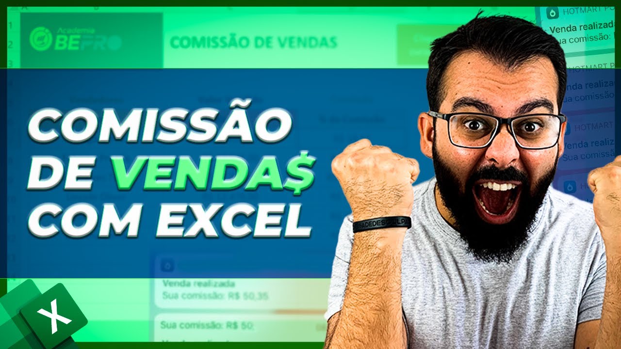 Como Fazer uma Comissão de Vendas no Excel | Planilha Grátis