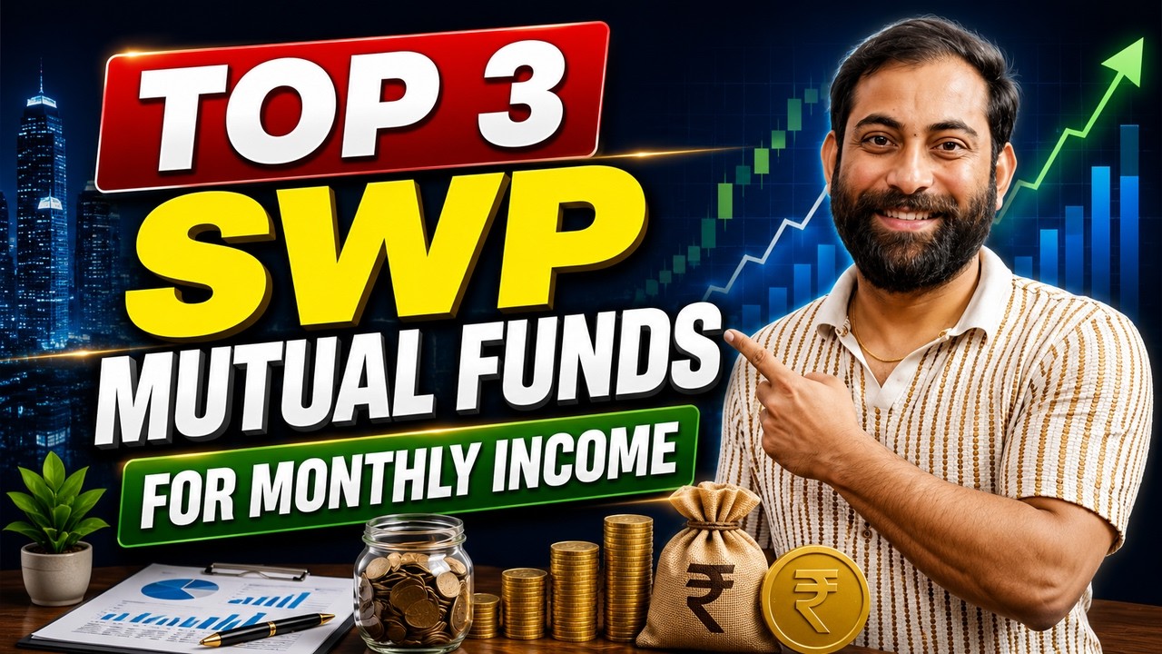 TOP 3 SWP Mutual Funds For Monthly Income 2026 #mutualfunds #monthlyincome  #investment