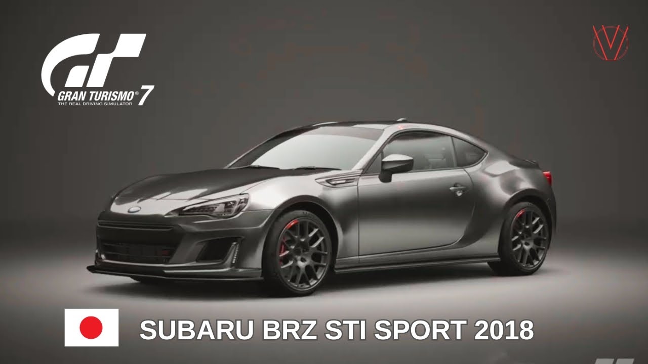 GRAN TURISMO 7 - SUBARU BRZ STI SPORT 2018  MODIFICATION