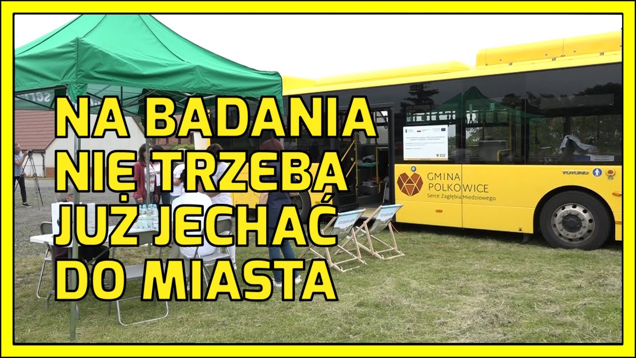 GMINA POLKOWICE. Na badania nie trzeba już jechać do miasta