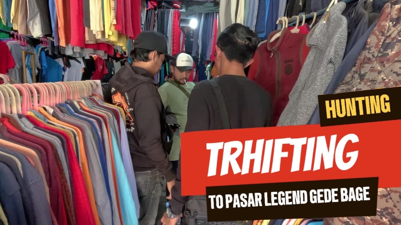 PUSAT PAKAIAN BEKAS BANDUNG 😱😱 PASAR GEDEBAGE ‼️  #thrifting #thrift #hunting