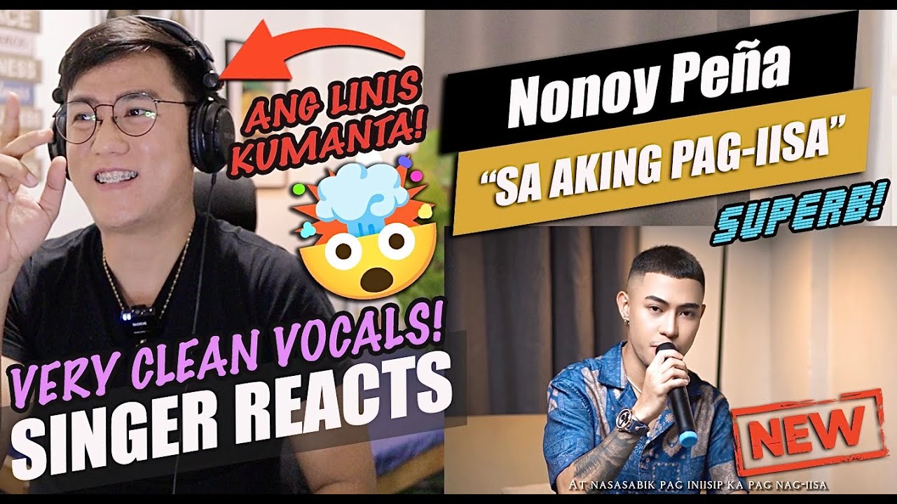 Sa Aking Pag Iisa - Regine Velasquez | Cover by Nonoy Peña | SINGER REACTION