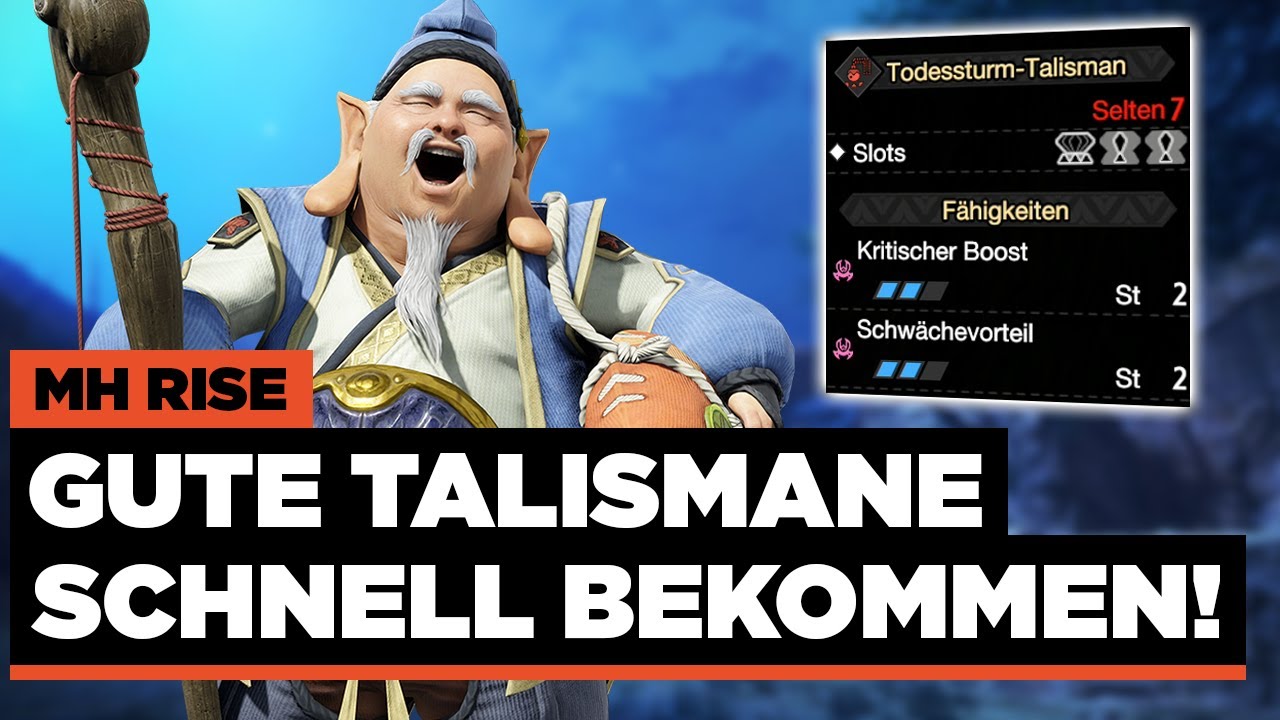 🔮 So bekommst du extrem schnell gute Talismane - Monster Hunter Rise Talismane farmen Deutsch