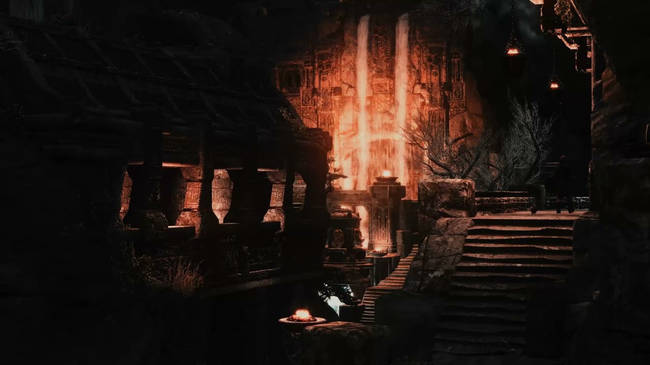 Relax, Study, Chill | Markarth Waterworks | #skyrim #ambience