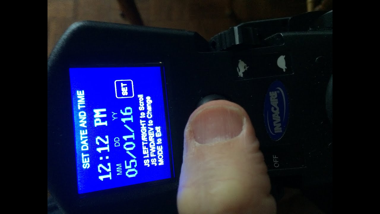 How To Set an Invacare TDX SP Control Modual