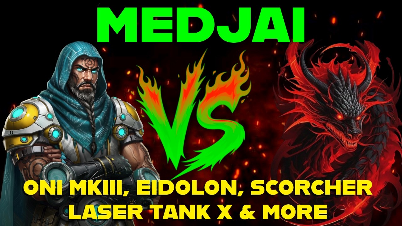 War Commander: Medjai V's Legendary & Air Units (It Don't Look Good)