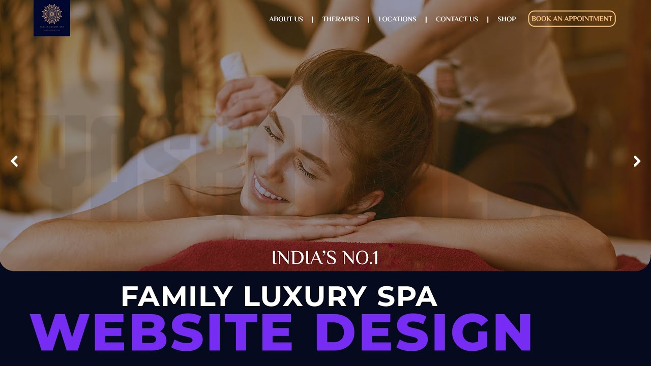 Ultimate Spa & Wellness Website Design | Family Luxury Spa | Designed By YASKAY Media