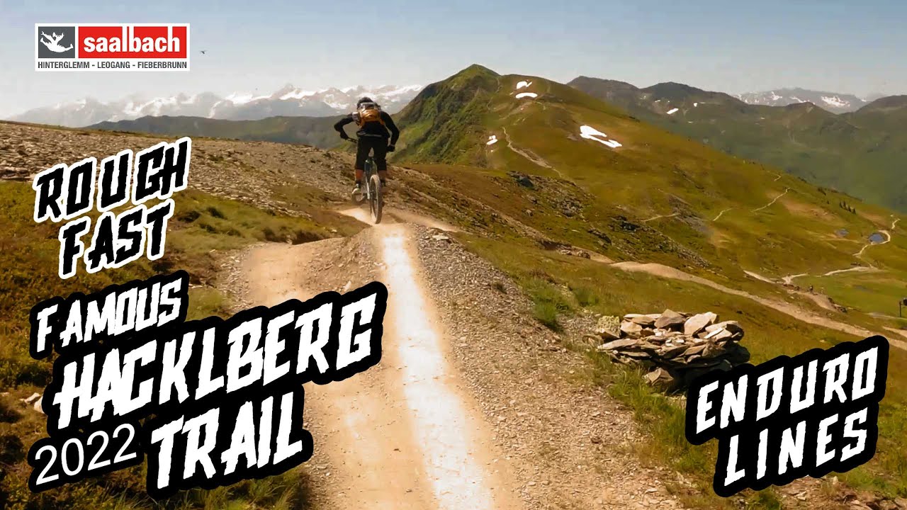 🔥Epic Panorama & 🔴Enduro Flow | Famous Hacklberg Trail 2022 | Saalbach P2 | 4K | GoPro | POV