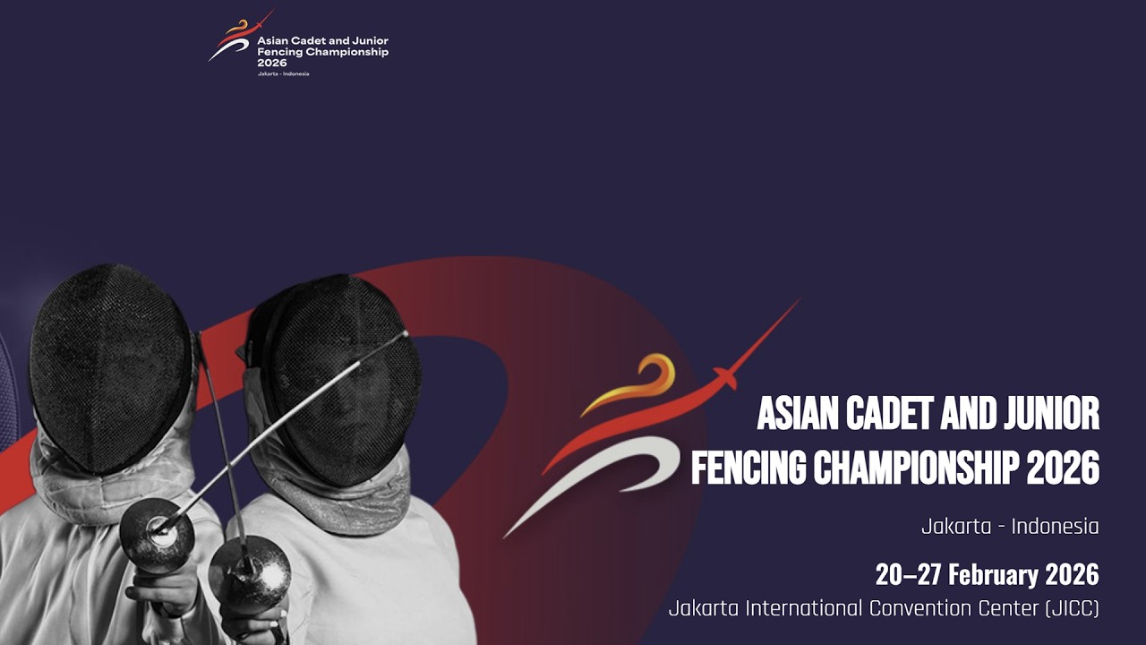Asian Junior Fencing Championships 2026 Jakarta - Day 2 - Piste Yellow