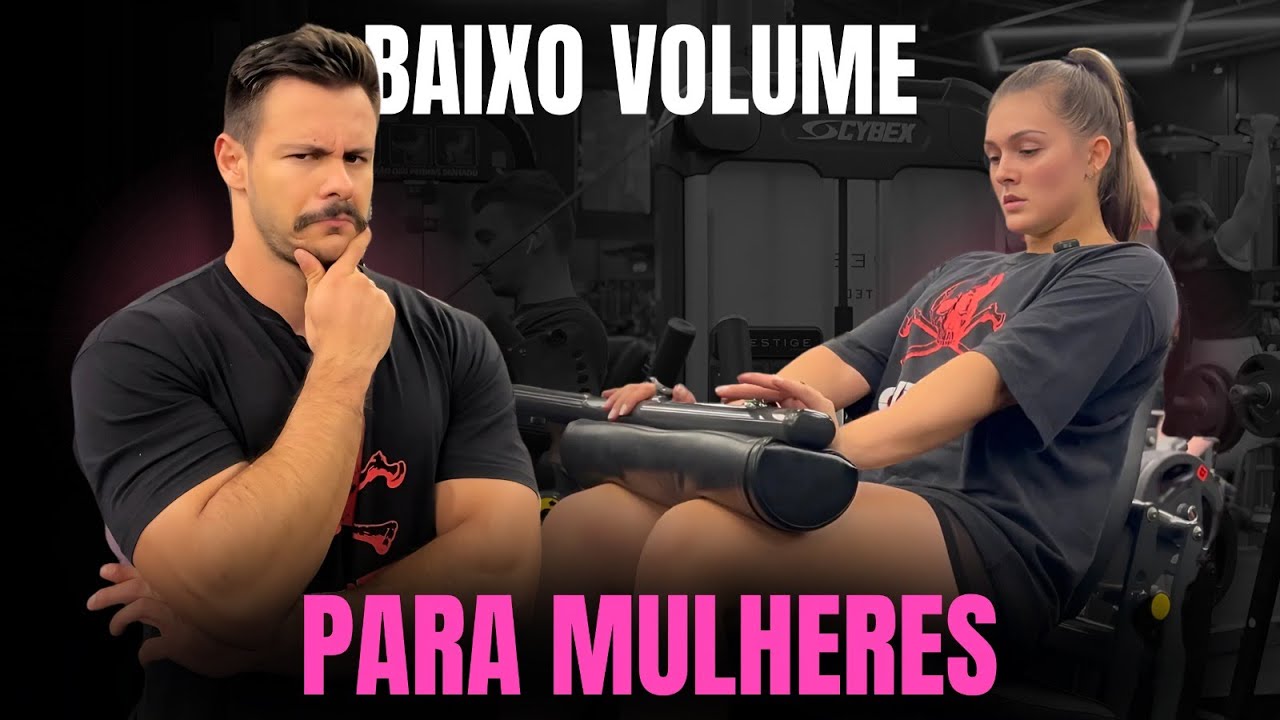 TREINO FEMININO EM BAIXO VOLUME!