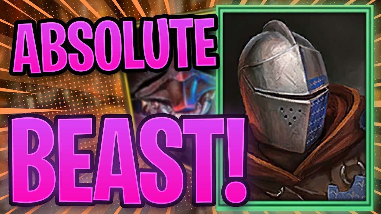 STOP SLEEPING ON ARMIGER! Best Build & Team To CRUSH Scarab King I Raid Shadow Legends