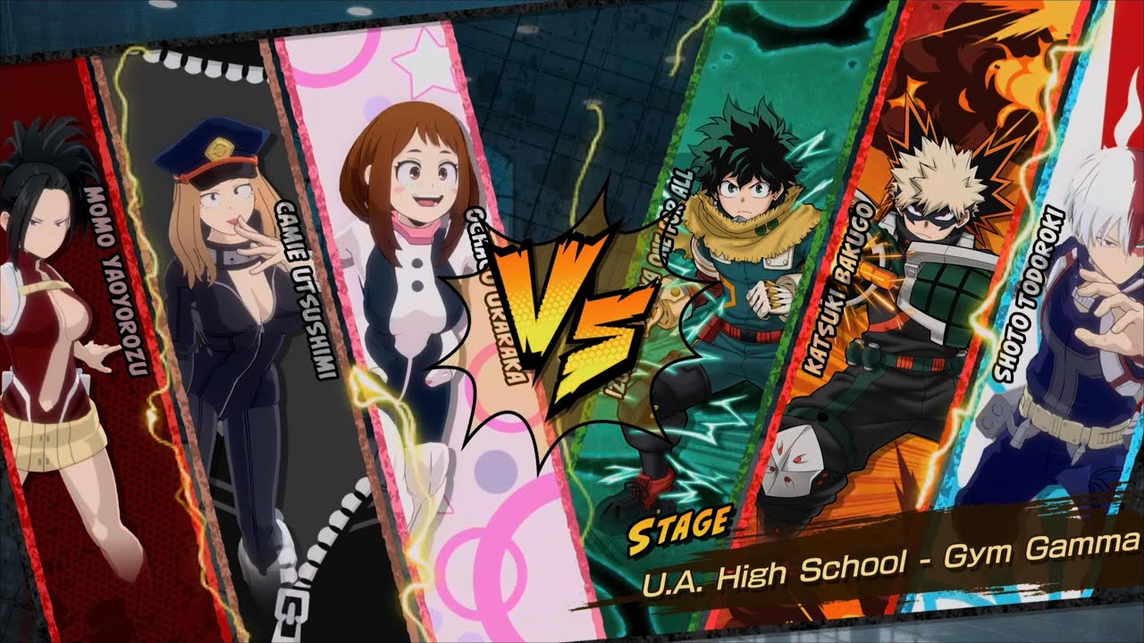 All's Justice: Ochaco|Camie|Momo vs. Izuku|Katsuki|Shoto (Requested)