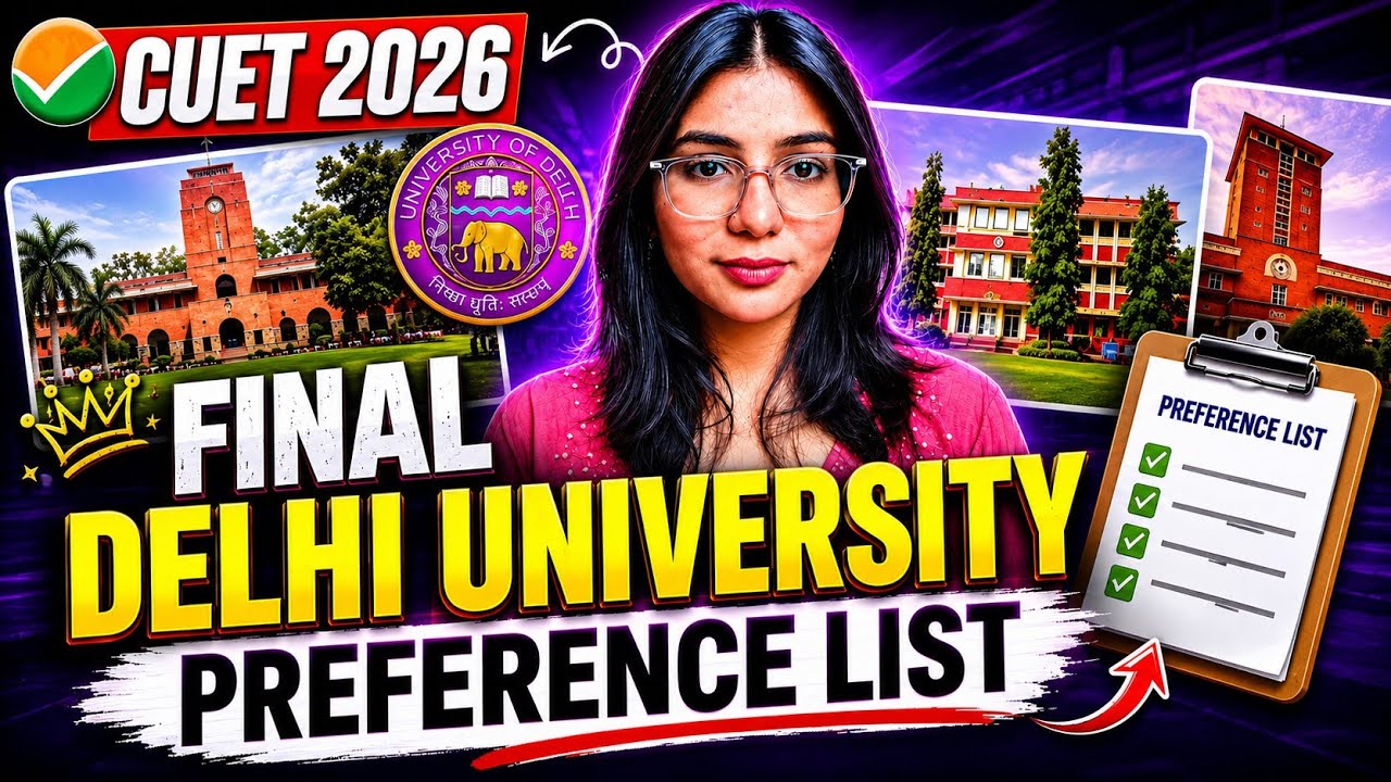 Delhi University Preference List Explained 🔥| Everything You need to Know | Walkinwitharpi 