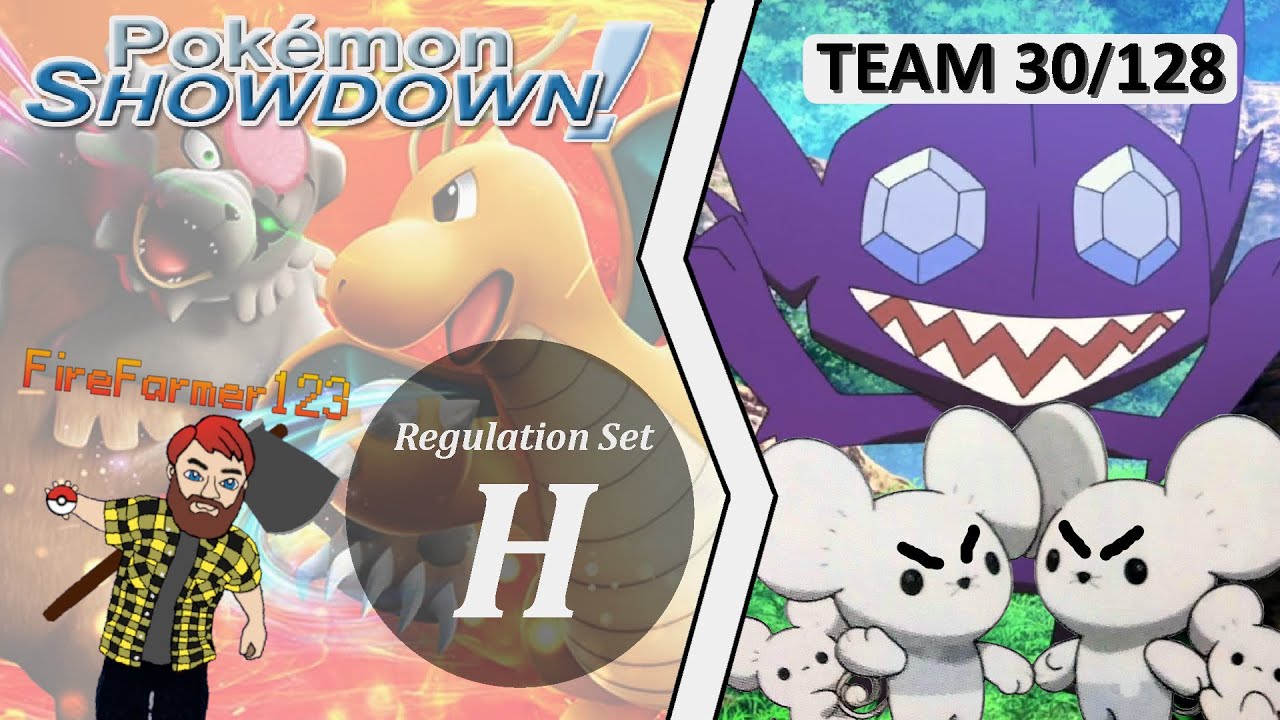 Maushold Thrives in High Gravity -Pok&eacute;mon Showdown Reg H Team 30/128 Challenge
