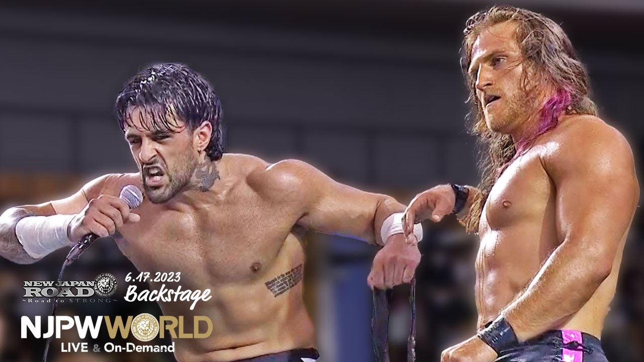 #njroad 4th match Backstage 6/17/23 (with Subtitles)｜NEW JAPAN ROAD -Road to STRONG- 第4試合 Backstage