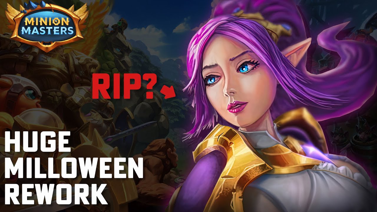 Minion Masters - Huge Milloween Rework - Changes - Gameplay - Beginner Friendly