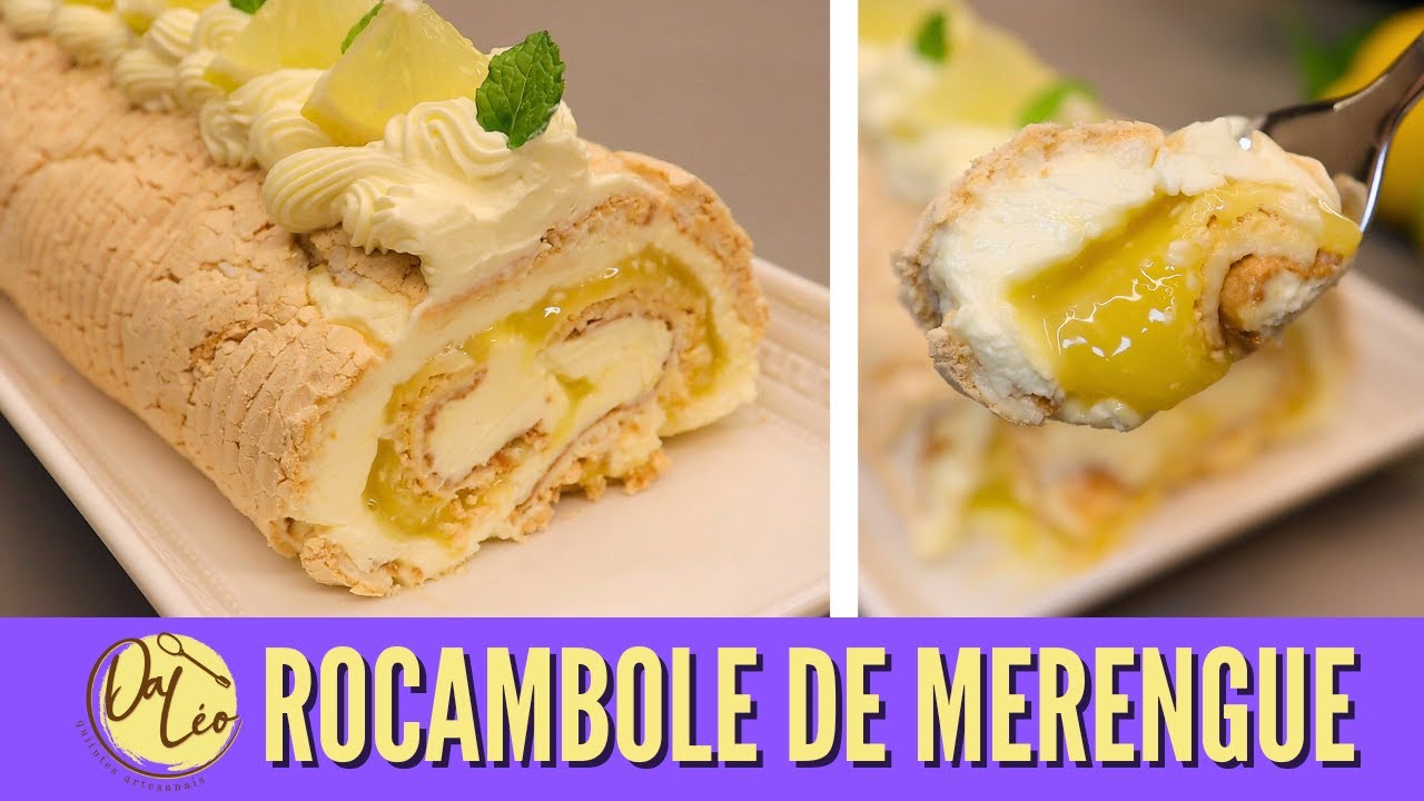 ROCAMBOLE DE MERENGUE | TODOS OS SEGREDOS!!! | ROCAMBOLE PAVLOVA